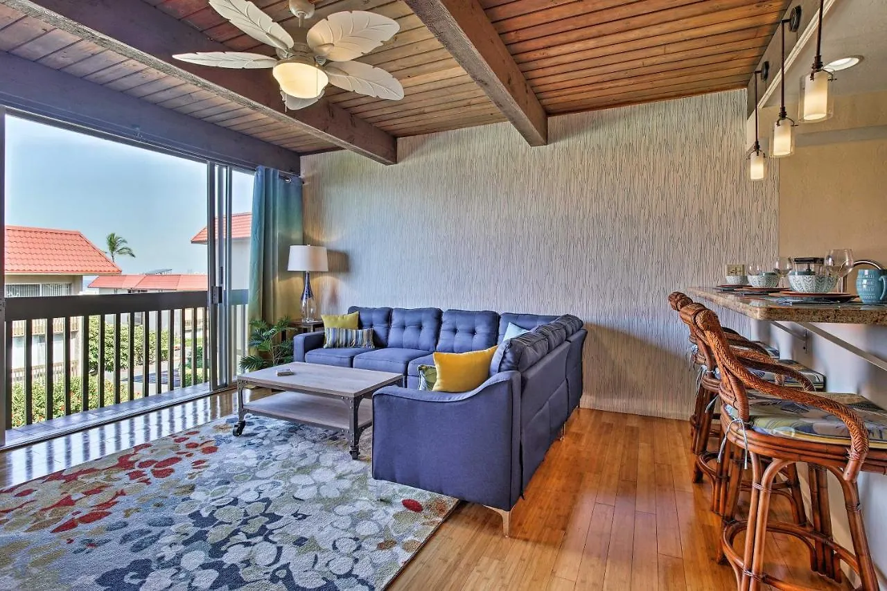 Kona Condo With View, Walk To Beach And Restaurants Kailua-Kona